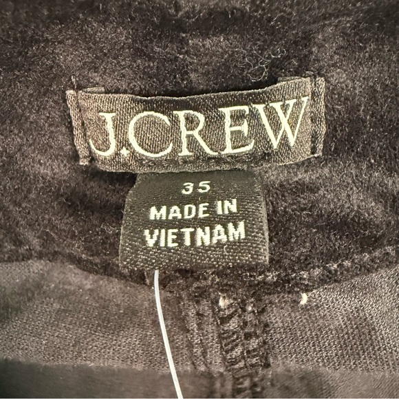J. Crew Women’s Black Wide Leg Corduroy Pants size 35 - Picture 8 of 8